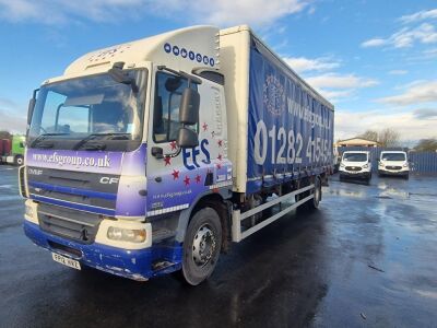 2012 DAF CF65.250 4x2 Curtainside Rigid - 2