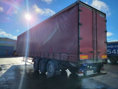 2007 Cartwright Triaxle Curtainside Trailer - 3