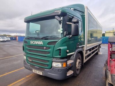 2016 Scania P250 4x2 Box Van Rigid 