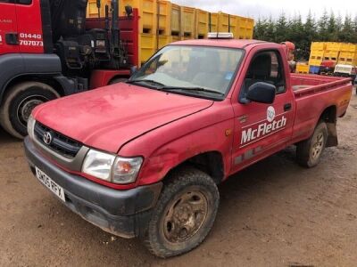 2005 Toyota Hilux D4D Single Cab Pick Up - 2