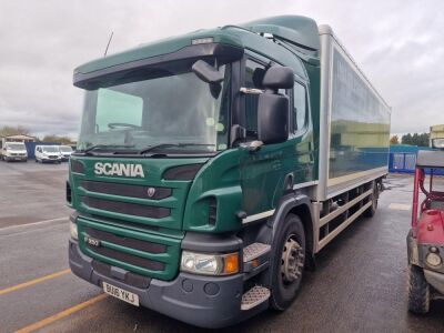 2016 Scania P250 4x2 Box Van Rigid  - 2