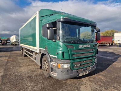 2016 Scania P250 4x2 Box Van Rigid 