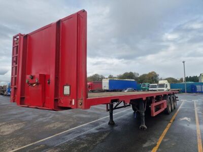 2006 M&G Triaxle Flat Trailer