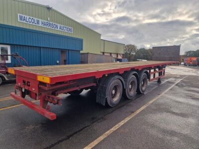 2006 M&G Triaxle Flat Trailer - 4