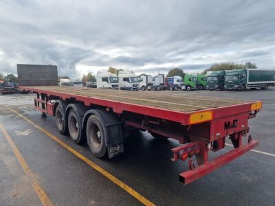 2006 M&G Triaxle Flat Trailer - 5