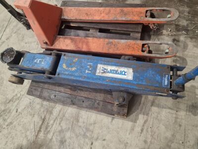 1997 Weber 10ton Trolley Jack