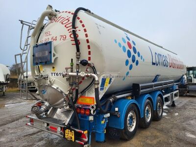 2017 Feldbinder Triaxle 60³ Tipping Powder Tanker - 4