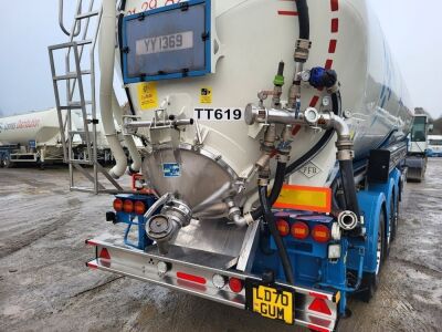 2017 Feldbinder Triaxle 60³ Tipping Powder Tanker - 5