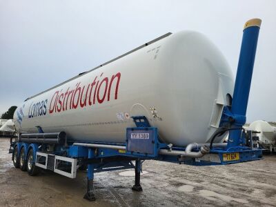 2017 Feldbinder Triaxle Tipping Powder Tanker