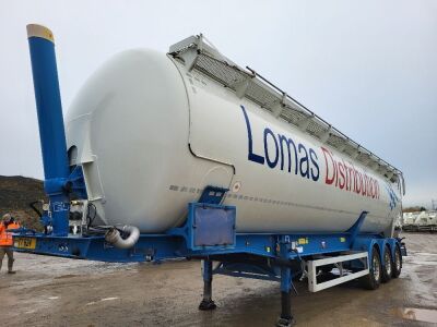 2017 Feldbinder Triaxle Tipping Powder Tanker - 2