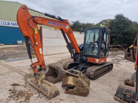 2021 Hitachi ZX48U - 6 CLR Mini Digger 