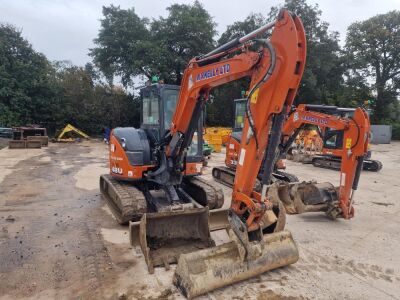 2021 Hitachi ZX48U - 6 CLR Mini Digger  - 2