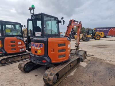 2021 Hitachi ZX48U - 6 CLR Mini Digger  - 3