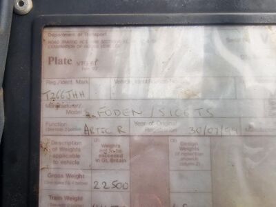 1999 Foden Alpha 3000 6x2 Tractor Unit  - 10