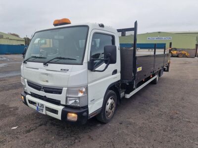 2019 Mitsubishi 7C18 Fuso Canter 4x2 LWB Dropside Flatbed - 2