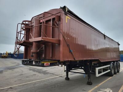 2014 SDC Trailers Triaxle Alloy Body Tipping Trailer