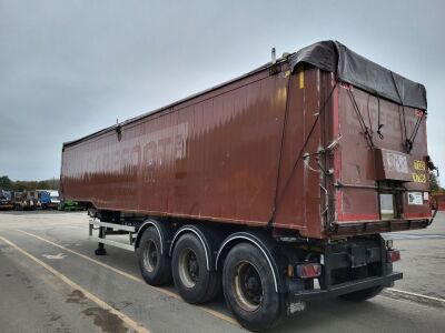 2014 SDC Trailers Triaxle Alloy Body Tipping Trailer - 2