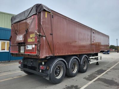 2014 SDC Trailers Triaxle Alloy Body Tipping Trailer - 3