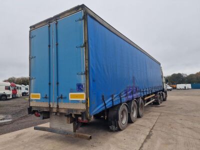 2004 Fruehauf Triaxle Curtainside Trailer - 3