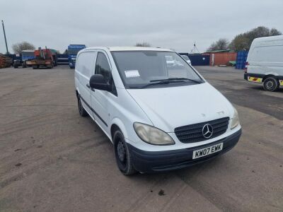 2007 Mercedes Vito LWB Van - 2