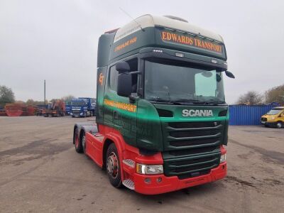 2016 Scania R450 6x2 Midlift Tractor Unit