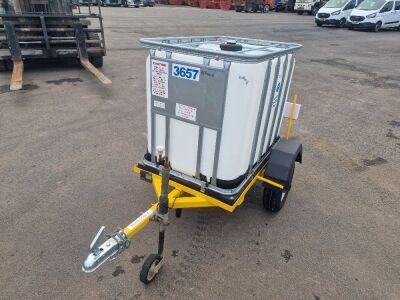 600ltr Single Axle Towable Water Bowser 