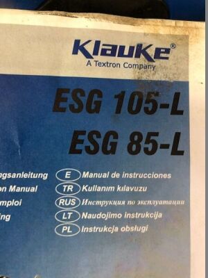 Klauke ESG 105L Electrical Cordless Cable Shear - 5