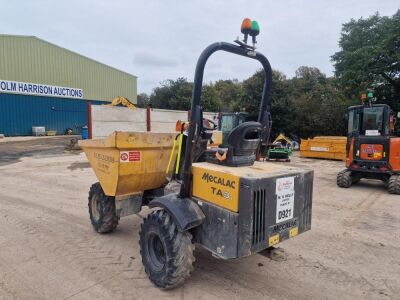 Mecalac TA3H, 3 ton Straight Tip Dumper