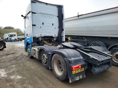 2020 Mercedes Actros Gigaspace 2551 6x2 Midlift Tractor Unit  - 3