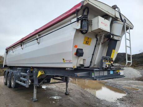 2021 Stas Triaxle Bathtub Aggregate Tipping Trailer