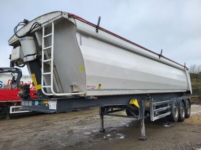 2021 Stas Triaxle Bathtub Aggregate Tipping Trailer - 2