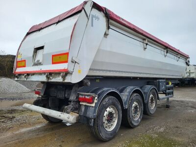 2021 Stas Triaxle Bathtub Aggregate Tipping Trailer - 4