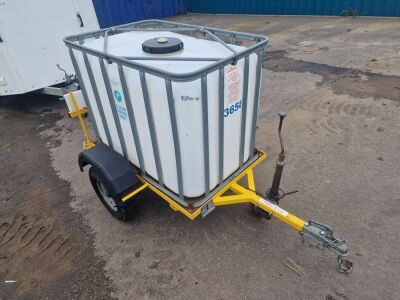 600ltr Single Axle Towable Water Bowser 