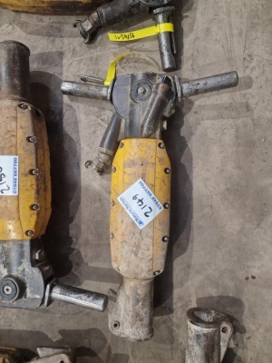 Atlas Copco TEX230PE Rock Hammer - Air Fed