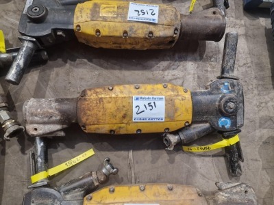 Atlas Copco TEX230PE Rock Hammer - Air Fed