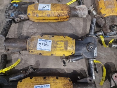 Atlas Copco TEX230PE Rock Hammer - Air Fed