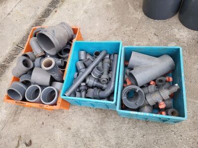 3x Boxes of Solvent Weld Fittings