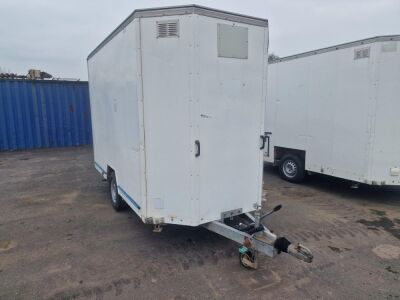 Single Axle Box Trailer - Previously A Shower Unit