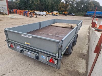 Ifor Williams Tandem Axle Dropside Drawbar Trailer - 3