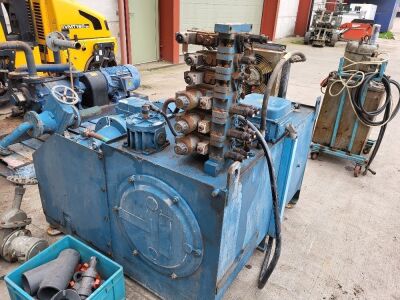 Large Hydraulic Power Pack 24v - 3