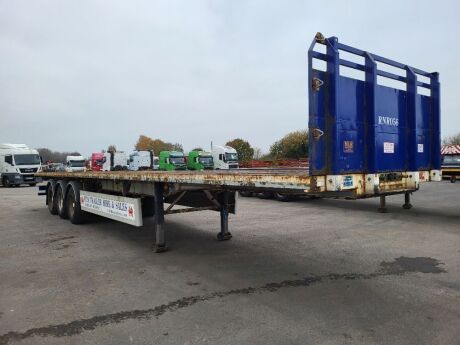 2013 SDC Triaxle Flat Trailer