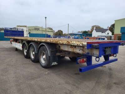 2013 SDC Triaxle Flat Trailer - 4