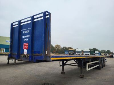 2012 SDC Triaxle Flat Trailer - 2