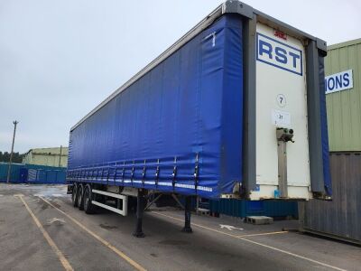 2017 Triaxle Curtainside Trailer