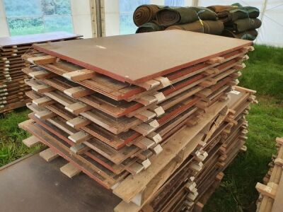 Approx 1232 Sq Ft Portable Floormakers Marquee Flooring  - 13