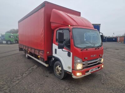 2017 Isuzu N75.190 4X2 Rigid Curtainsider