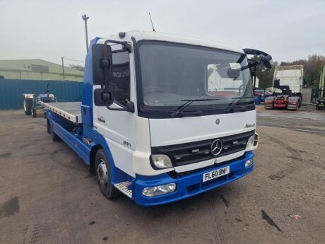 2010 Mercedes Atego 818 4x2 Tilt & Slide