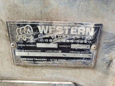 2006 Western 2000ltr Drawbar Pressure Washer  - 8