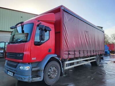 2010 DAF LF55 250 4x2 Curtainside Rigid