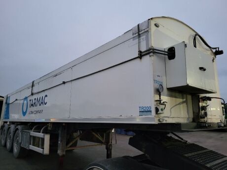 2017 Panel Tex Martrans Triaxle Insulated Walking Floor Trailer